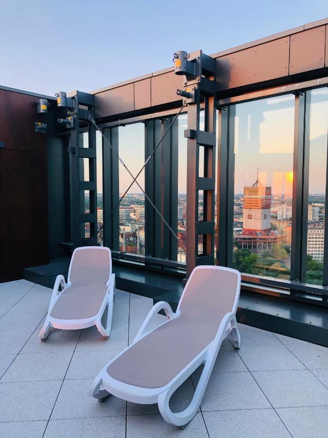 Ferienwohnung Piper Dworzec & Targi Posen Exterior foto