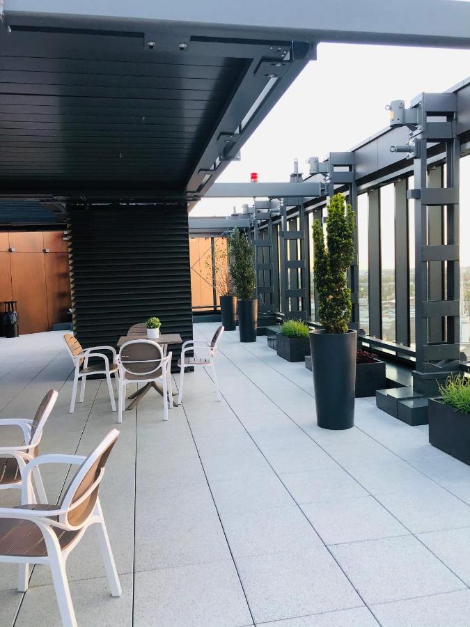 Ferienwohnung Piper Dworzec & Targi Posen Exterior foto